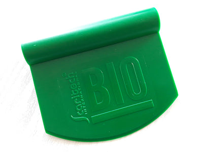 Coupe-pâte plastique vert logo BIO